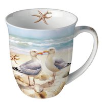 Porcelain mug 0.4 L -  Seagulls