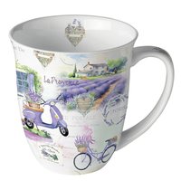 Porcelain mug 0.4 L -  La Provence