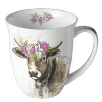 Porcelain mug 0.4 L -  Berta