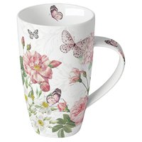 Porcelain mug 0.6 L - Amelia white
