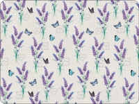 placemats - Lavender With Love Cream