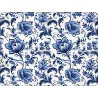 Tischsets -  Delft Blue florals