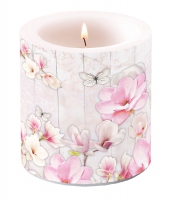 Decorative candle small - Magnolia Garden