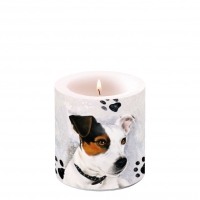 Decorative candle small - Jack Russel