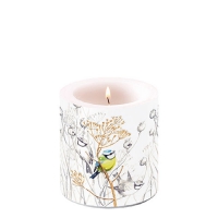 Candela decorativa piccola - Candle small Sweet little bird