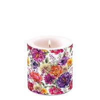 Decorative candle small - Candle small Anne white