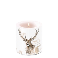 Vela decorativa pequeña - Candle small Antlers