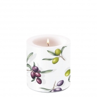 Świeca dekoracyjna mała - Candle small Delicous olives