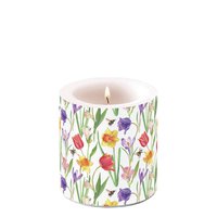 Dekorkerze klein - Flowers in spring