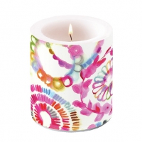 Decorative candle medium - Candle Medium Fantasy Circles