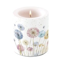 中号装饰蜡烛 - Dandelions