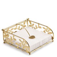 Napkin holder - Branch big gold