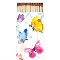 Спички - Matches Butterfly Collection White