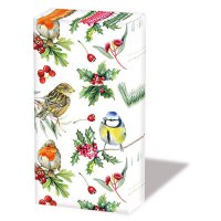 Handkerchiefs - Birds in winter