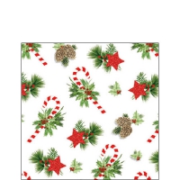 餐巾25x25厘米 - Ornaments for x-mas 