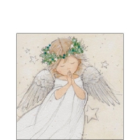 Servietten 25x25 cm - Praying angel 