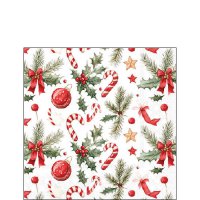 Napkins 25x25 cm - Christmas elements
