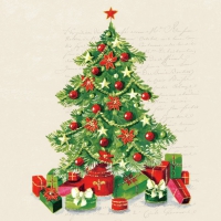 Serviettes 33x33 cm - Christmas Tree 