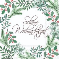 Napkins 33x33 cm - Schöne weihnachtszeit