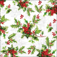 Napkins 33x33 cm - Ilex all over