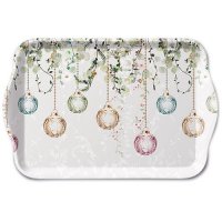 Bandeja - Floral Christmas grey