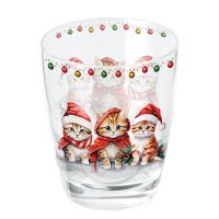 Water glass - Funny cute kittens