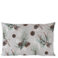 Cushion 50x30 cm - Cushion cover 50x30 cm Pine cone all over
