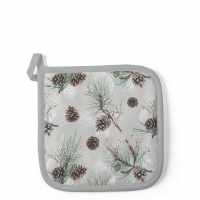 Potholder - Pine Cone All Over
