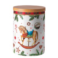 Medio de almacenamiento - Classic rocking horse white