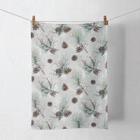 Kitchen towel - Pine Cone All Over