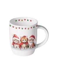 Kubek porcelanowy 0,2 litra - Funny cute kittens