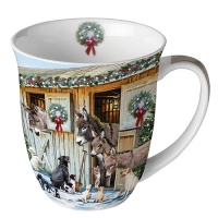 Porcelain Cup -  Animal Friends