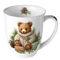 Porcelain mug 0.4 L -  Cuddle bear