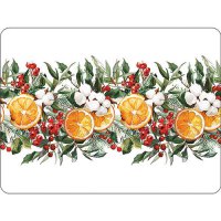 Manteles individuales -  Winter oranges