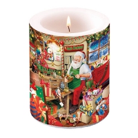 decorative candle - Santas Workshop