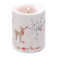 decorative candle - Sniffing Deer