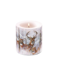 Decorative candle small - Wilderness Stag