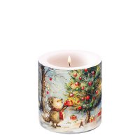 Decorative candle small - Present for hedgehog