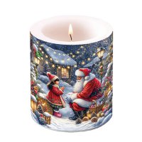 Decoratieve kaars medium - Talking to Santa