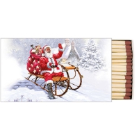 Corrisponde a - Matches Santa on sledge