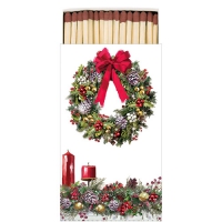Matches - Matches Bow On Wreath