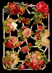 glossy pictures - Rosen mit Herz 