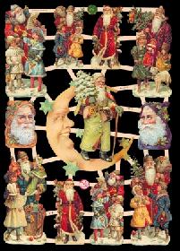 imágenes brillantes - Mann im Mond/ Weihnachten