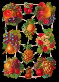 银色云母的眩光图片 - Obst (Kirschen, Birnen, Ananas, Trauben, Beeren)