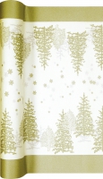 Tablerunners - TL Tree and Snowflakes gold