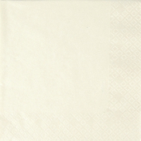 Napkins 25x25 cm - Pearl Effect ivory