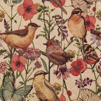 Napkins 25x25 cm recycled - Birds in Spring eco