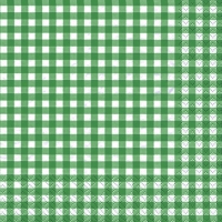 Servilletas 33x33 cm - Karo dark green