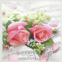 Servilletas 33x33 cm - Flower Symphony