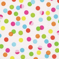 Napkins 33x33 cm - Party Dots